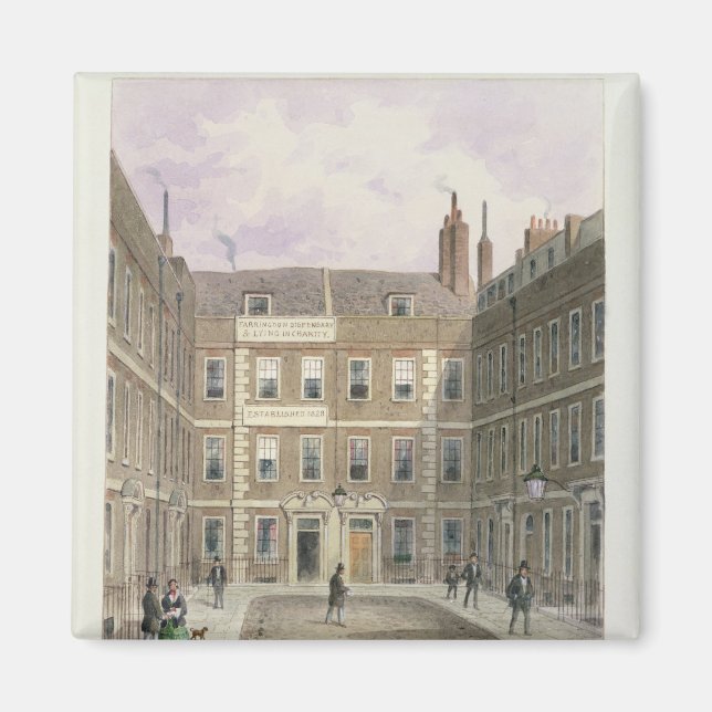 Bartlett's Byggnad, Holborn, 1838 Magnet (Framsidan)