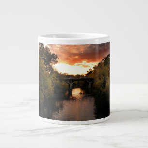 Barton Bäck Sunset - Austin Texas Jumbo Mugg