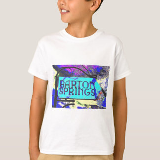 Barton Springs undertecknar Tee Shirt