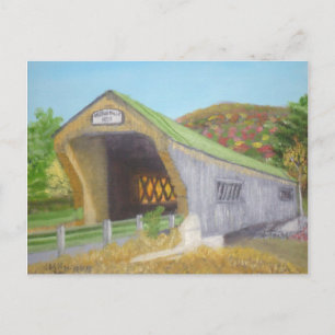 Bartonsville Covered Bridge Vykort