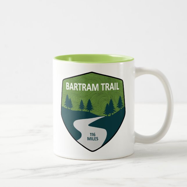 Bartram Trail Georgia North Carolina Två-Tonad Mugg (Höger)