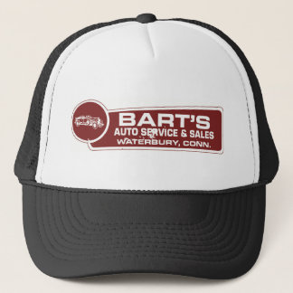 Bart's Auto Sales and Service Vintage Logotyp Keps