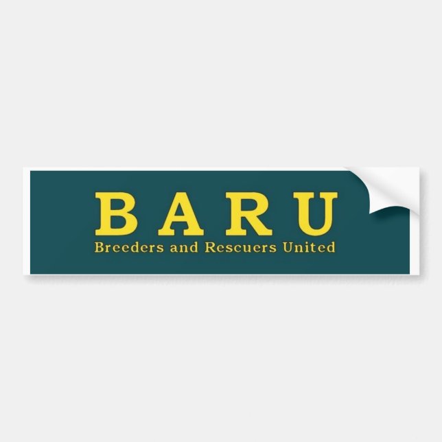 BARU-bildekal Bildekal (Framsidan)