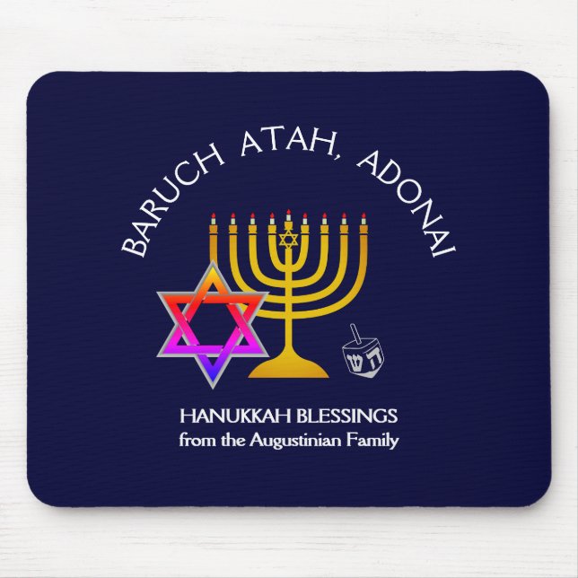 BARUCH ATAH ADONAI | Hanukkah Blessings Musmatta (Framsidan)