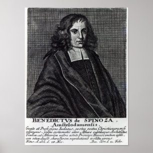 Baruch de Spinoza Poster