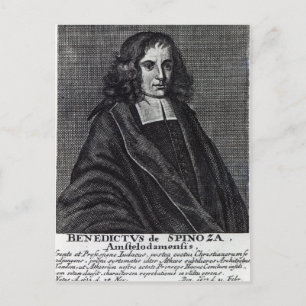 Baruch de Spinoza Vykort