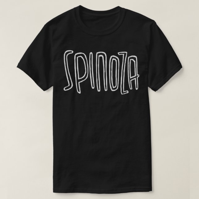 Baruch Spinoza Philosophy Spinoza T Shirt (Design framsida)