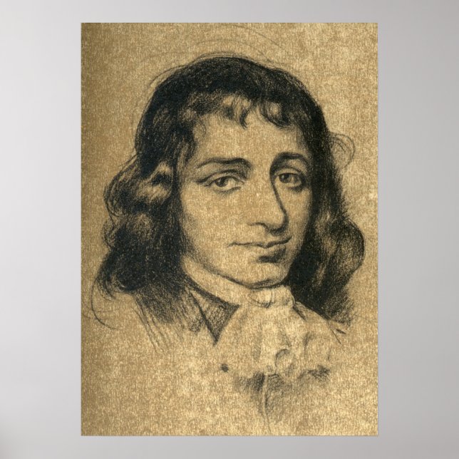 Baruch Spinoza Poster (Framsidan)