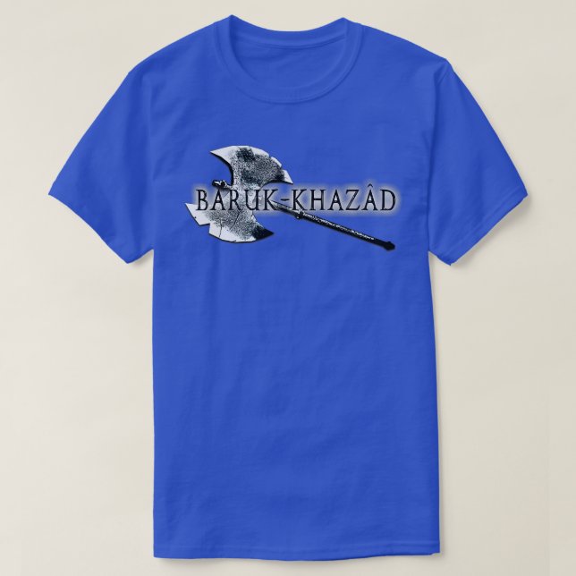 Baruk Khazad Classic TShirt T Shirt (Design framsida)