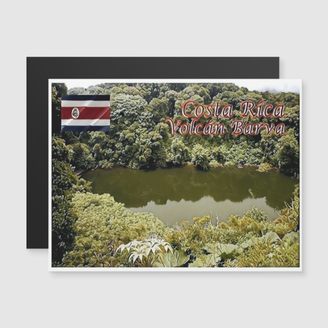 Barva Volcano - Costa Rica - (Fram/baksida)