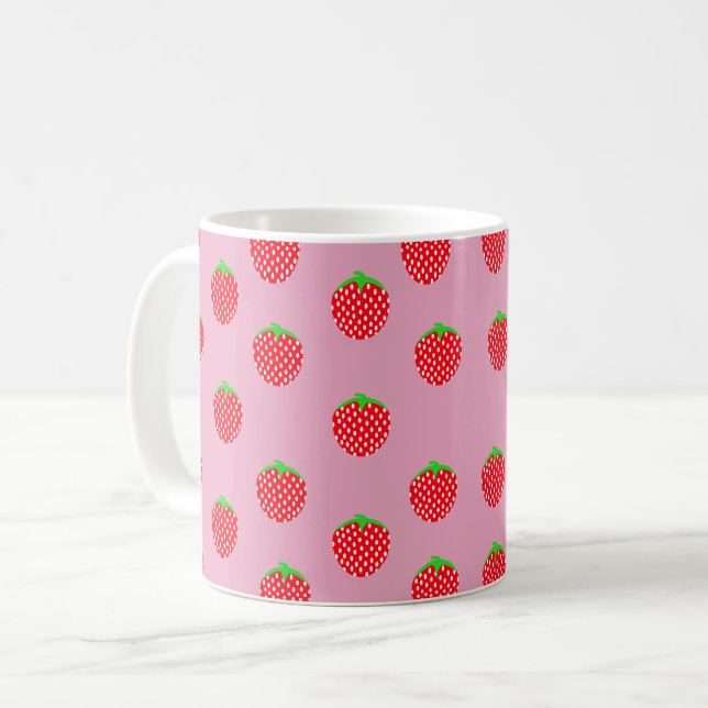 Bärvacker sommar kaffemugg (Framsida vänster)