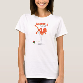 Barworld kvinna spagetti t-shirt
