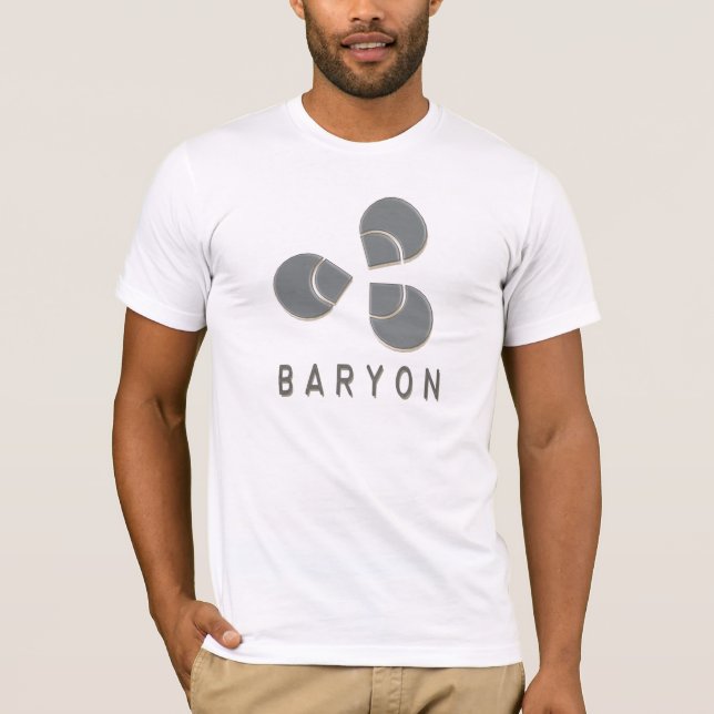 Baryon grafisk T Tee Shirt (Framsida)