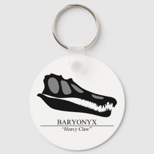 Baryonyx Skull Nyckelring