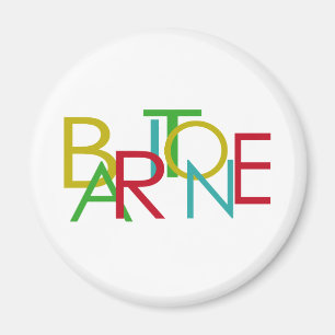 Baryton- brev magnet