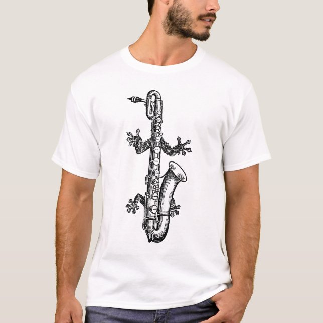 Baryton- Gecko T-shirt (Framsida)