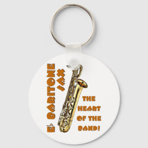 Baryton- Sax Nyckelring