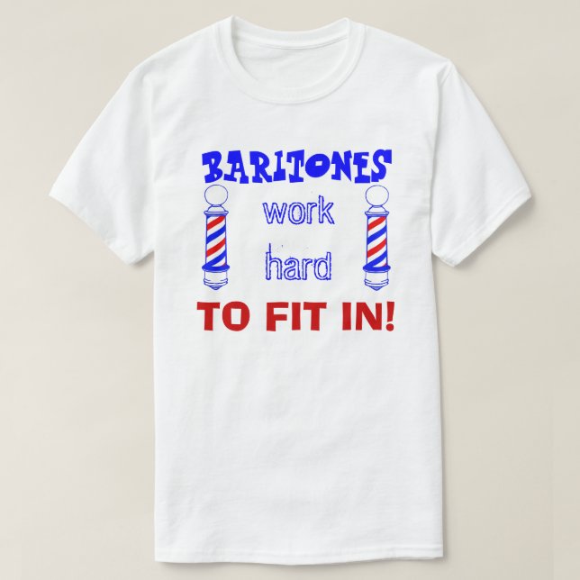 Barytoner Tee Shirt (Design framsida)