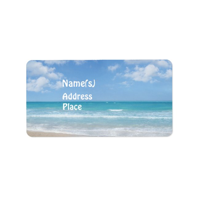 Bas Adressetikett (Framsidan)