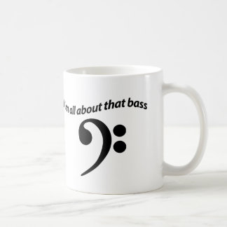 Bas- älskare - du är all om den bas kaffemugg