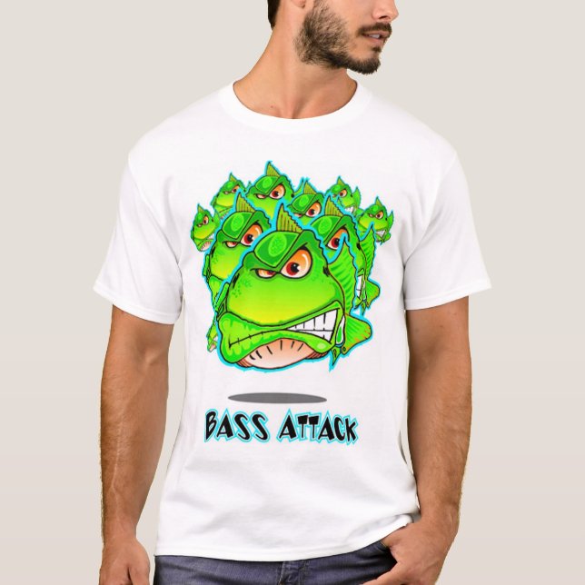 bas- attack t-shirt (Framsida)