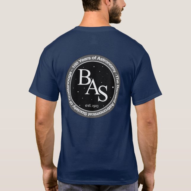 BAS Chattanooga T-Shirt med stor utskrift och Logo (Baksida)