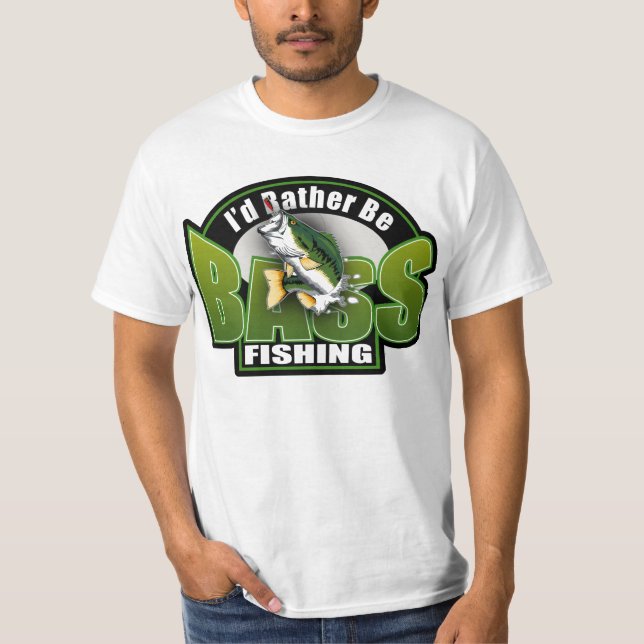 Bas- fiske t shirt (Framsida)