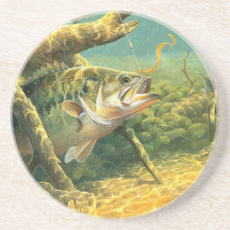 bas- fiske underlägg