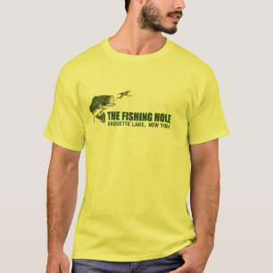 Bas- fiskeskjortaRaquette sjö Tee Shirt