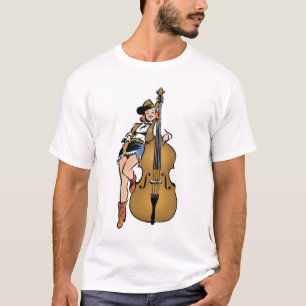 Bas- flicka t-shirt