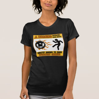 Bas för DUBSTEP-varningsytterlighet T-shirt