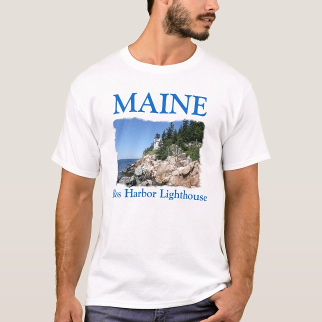 Bas- hamnfyr tee shirt (Framsida)