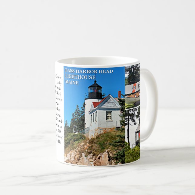 Bas- hamnhuvudfyr, Maine mugg (Framsida höger)