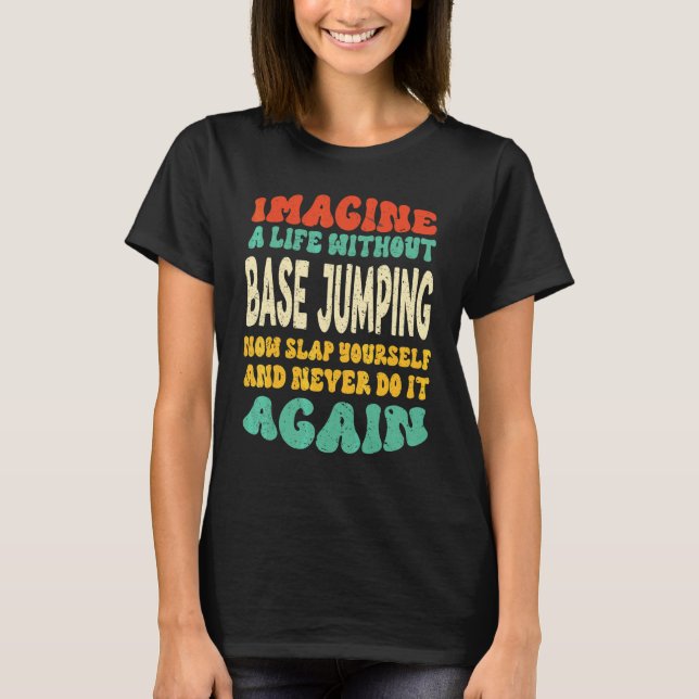 Bas-hopp-citat för bas-hopp t shirt (Framsida)