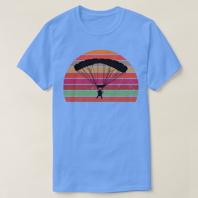 Bas Jump-återgångsdesign T Shirt (Design framsida)