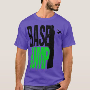 Bas-jumpning av Fallskärm Extremt Wingdress Base2 T Shirt