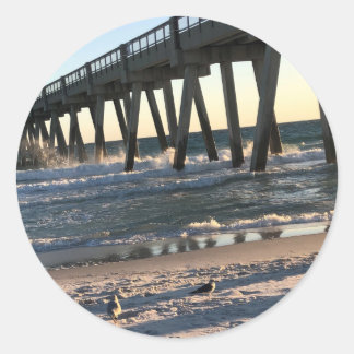 Bas Runt Klistermärke