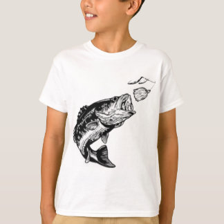 Bas som anfaller spinnerbait t-shirt