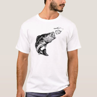 Bas som anfaller spinnerbait t-shirt