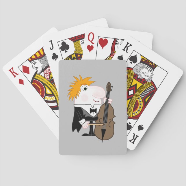 Bas- spelare casinokort (Baksidan)