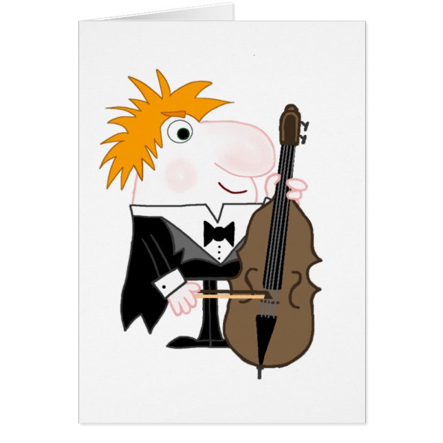 Bas- spelare hälsningskort (Framsidan)