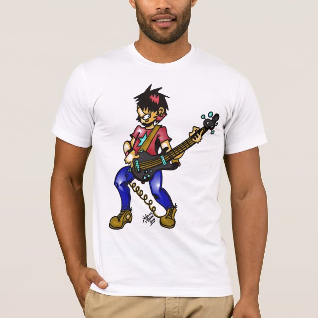 bas- spelare tee shirt (Framsida)