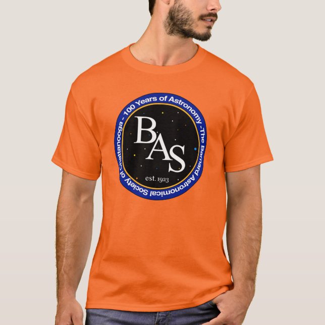 BAS T-Shirt med stor Logotyp framtill (ljussken) (Framsida)