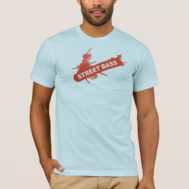 Bas- tankutslagsplats för gata t-shirt (Framsida)