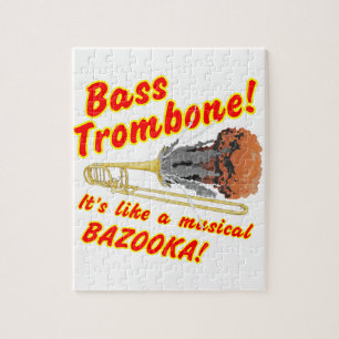 Bas- TrombonemusikalBazooka Pussel