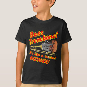 Bas- TrombonemusikalBazooka Tee Shirt