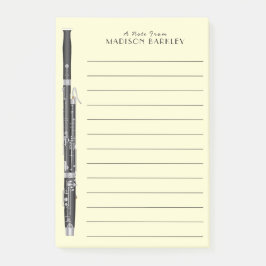 Basago Musician Teacher Woodwind Post-it Block
