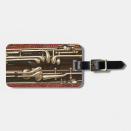 Basago Nycklar på Mörk Red Anpassade Bagagebricka