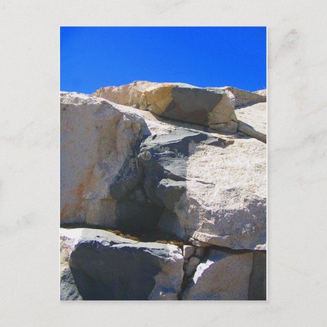 Basalt Sten Dike Geology-vykort Vykort (Framsida)