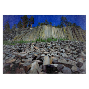 Basaltformationer av Devils Postpile